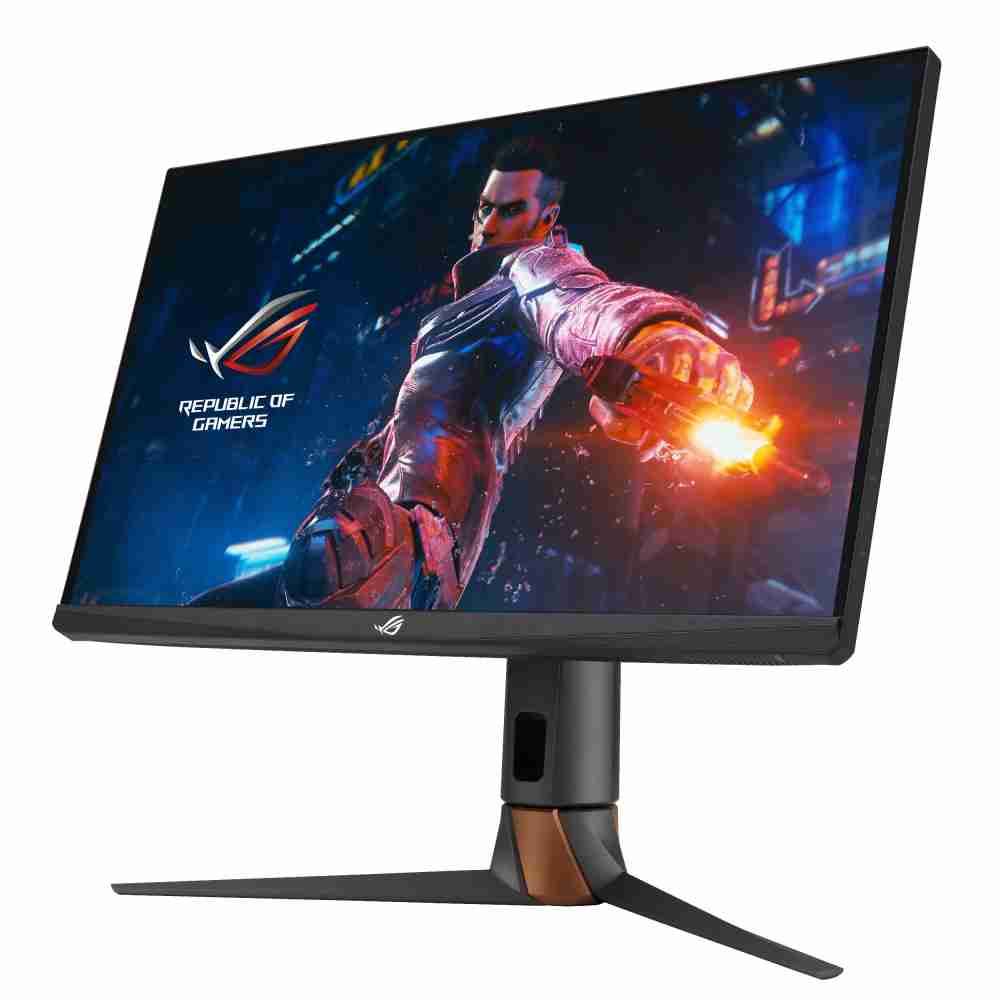 华硕ASUS ROG Swift 360Hz PG27AQN，，采用万利全新可支持ULMB2技术的高阶电竞显示器，，为电竞玩家打造突破以往的急速游戏体验。。。（图片来源：ASUS提供）